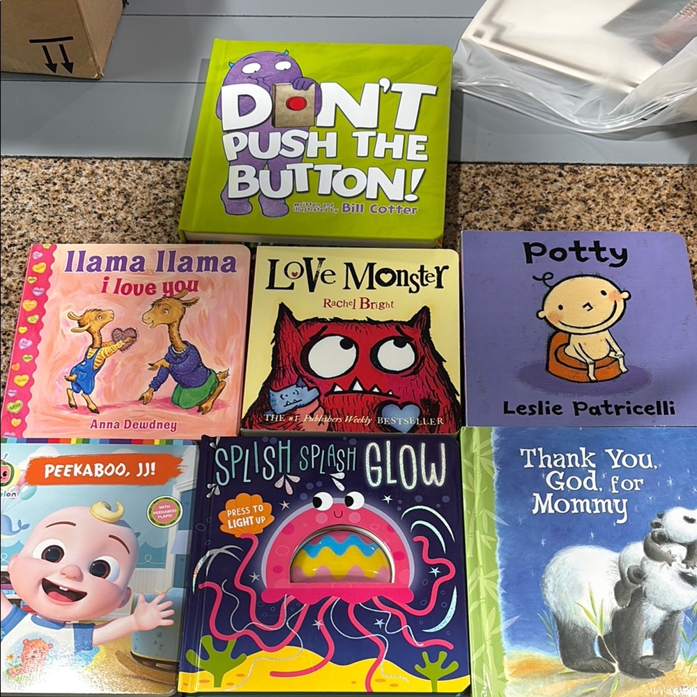 5 lb of Board books